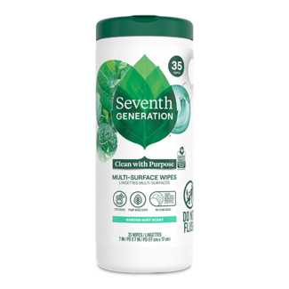 Cleaning Wipes - Garden Mint - 35ct