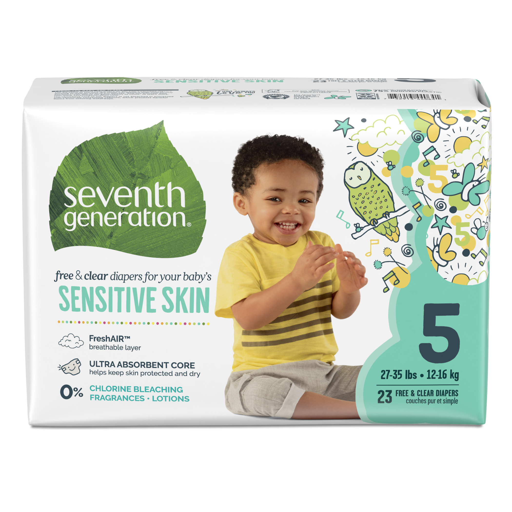 seventh generation diapers size 1