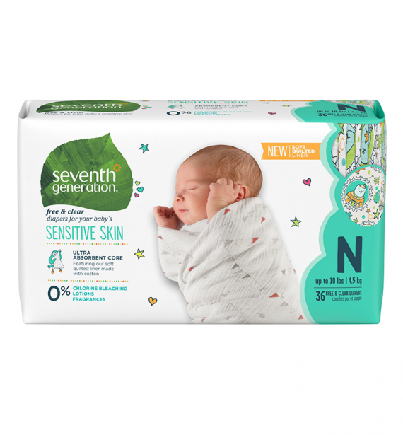 seventh generation diapers size 2