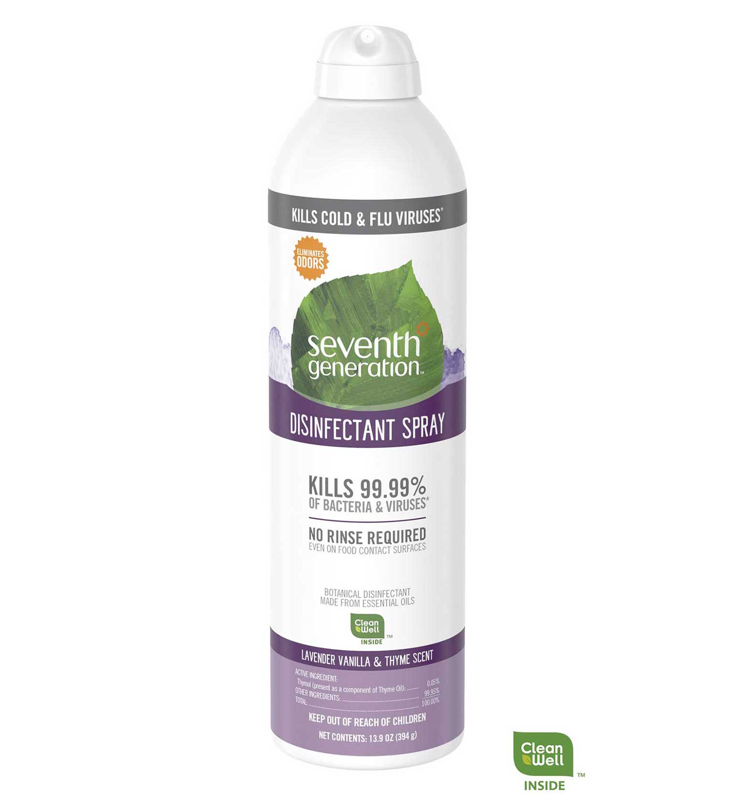 Disinfectant Spray Lavender Scent Seventh Generation