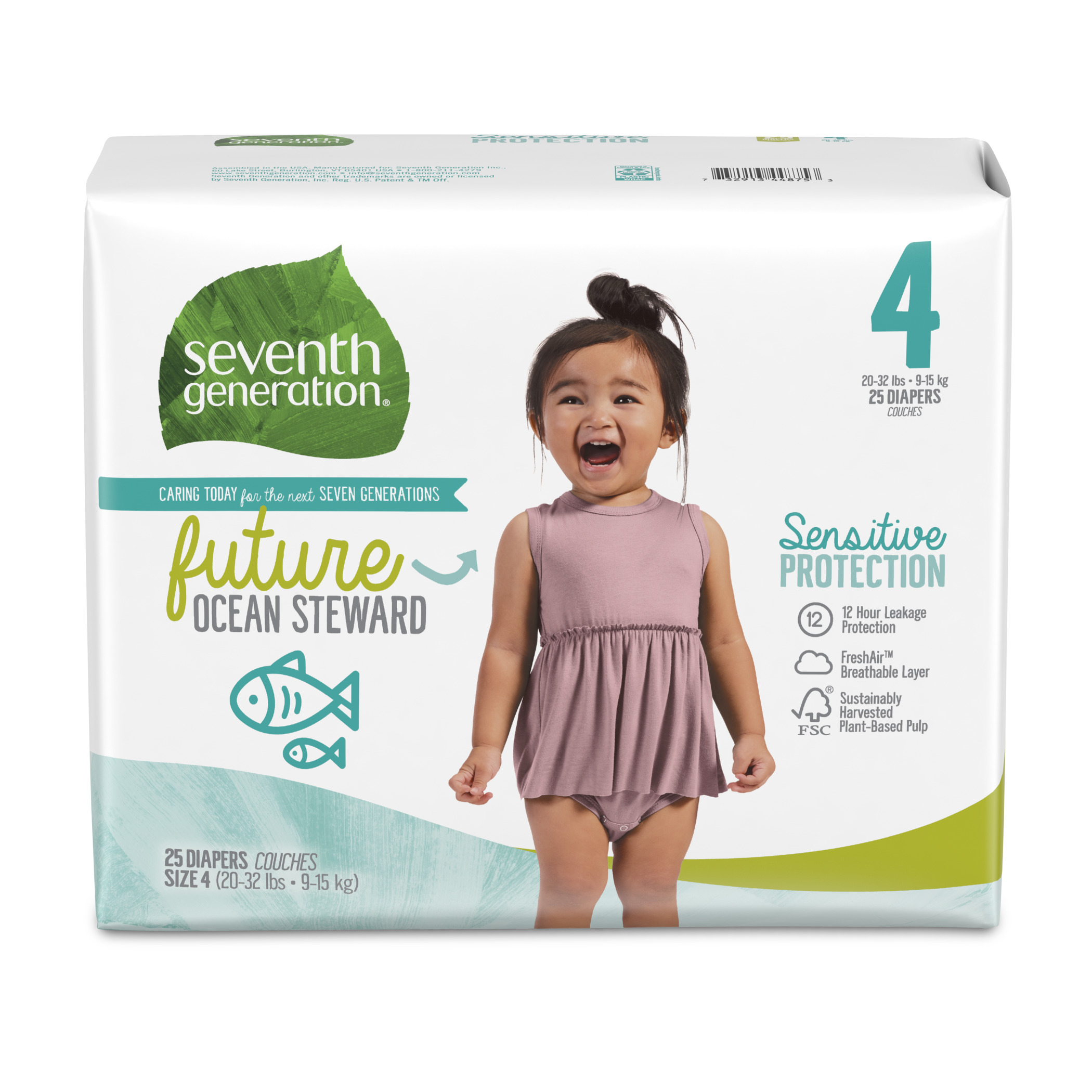 Size 4 Baby Diapers Sensitive 