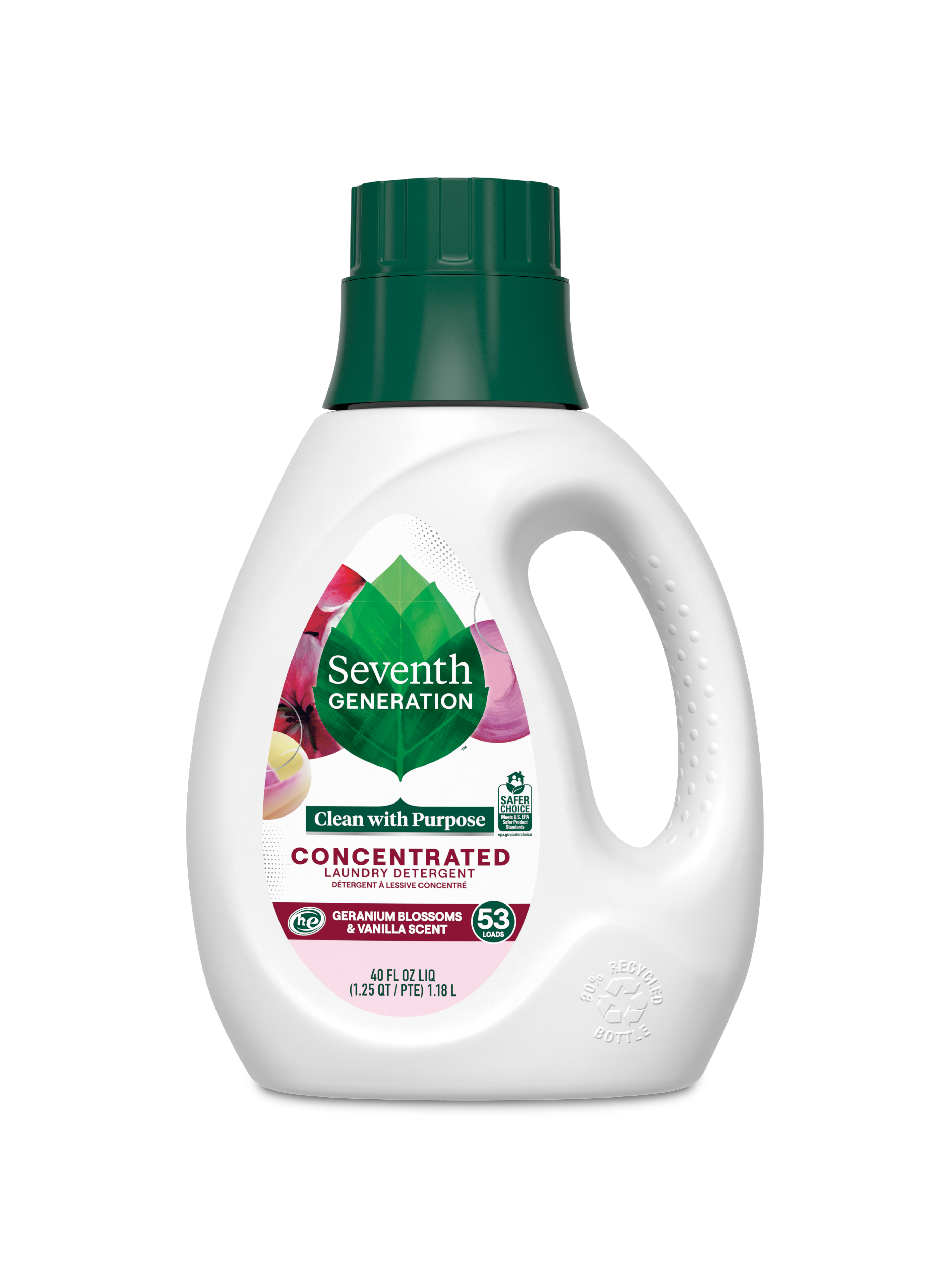 Concentrated Laundry Detergent - Geranium Blossoms & Vanilla