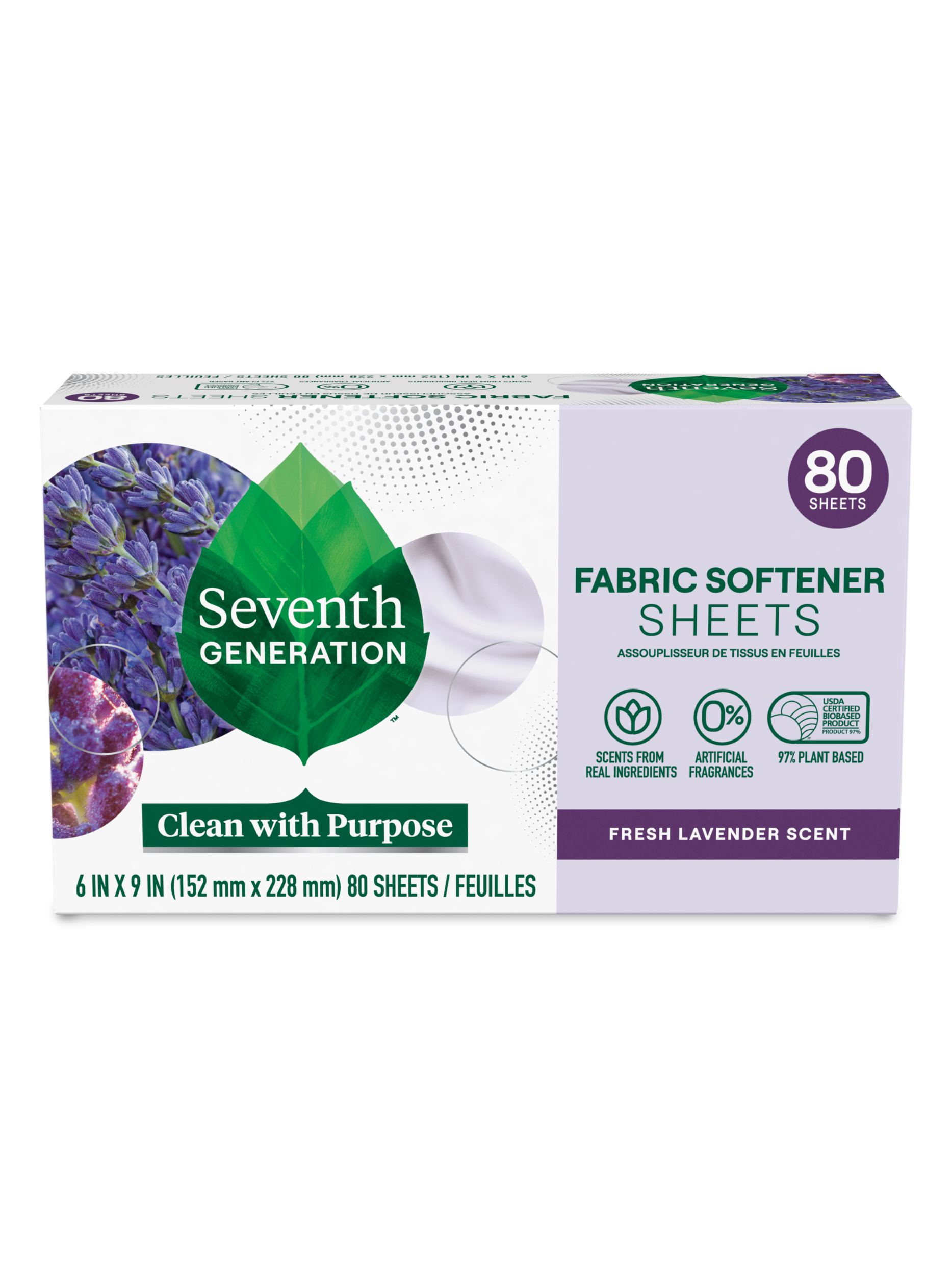 Dryer Sheets, Lavender, 120 Sheets