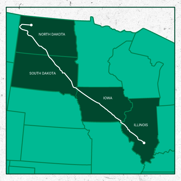 Feature Map - Dakota Access Pipeline