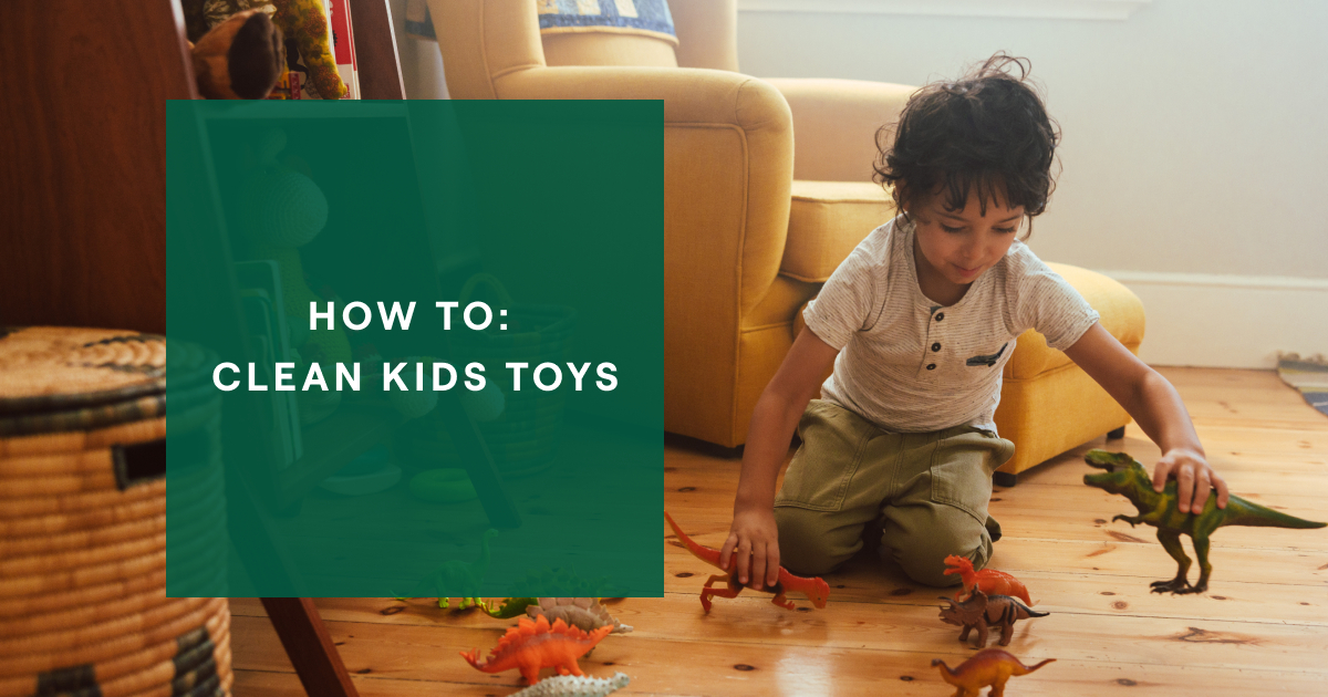 How to Clean Kids' Toys