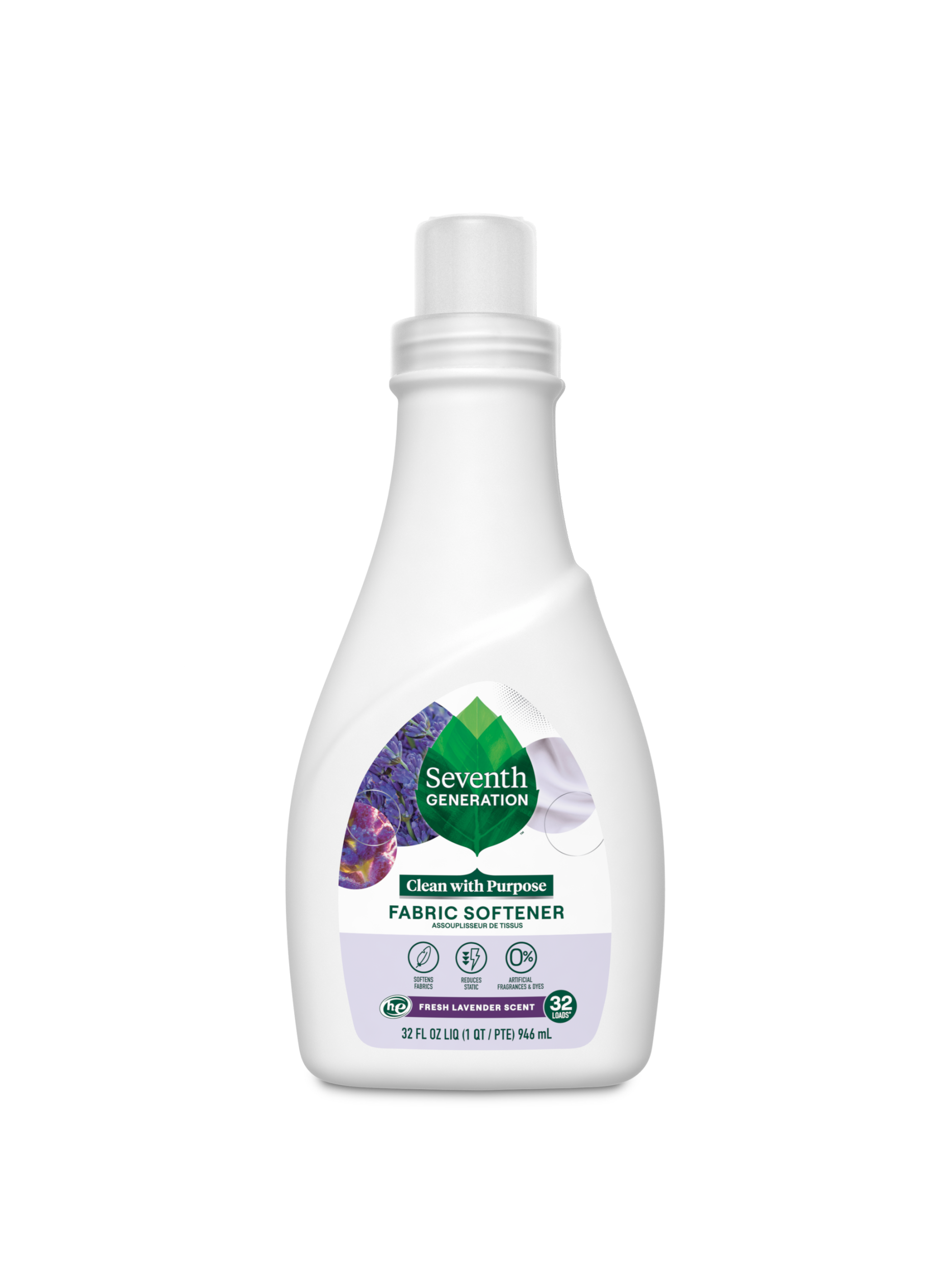 エナジーラブブ Liquid Fabric Softener - Fresh Lavender | Seventh Generation