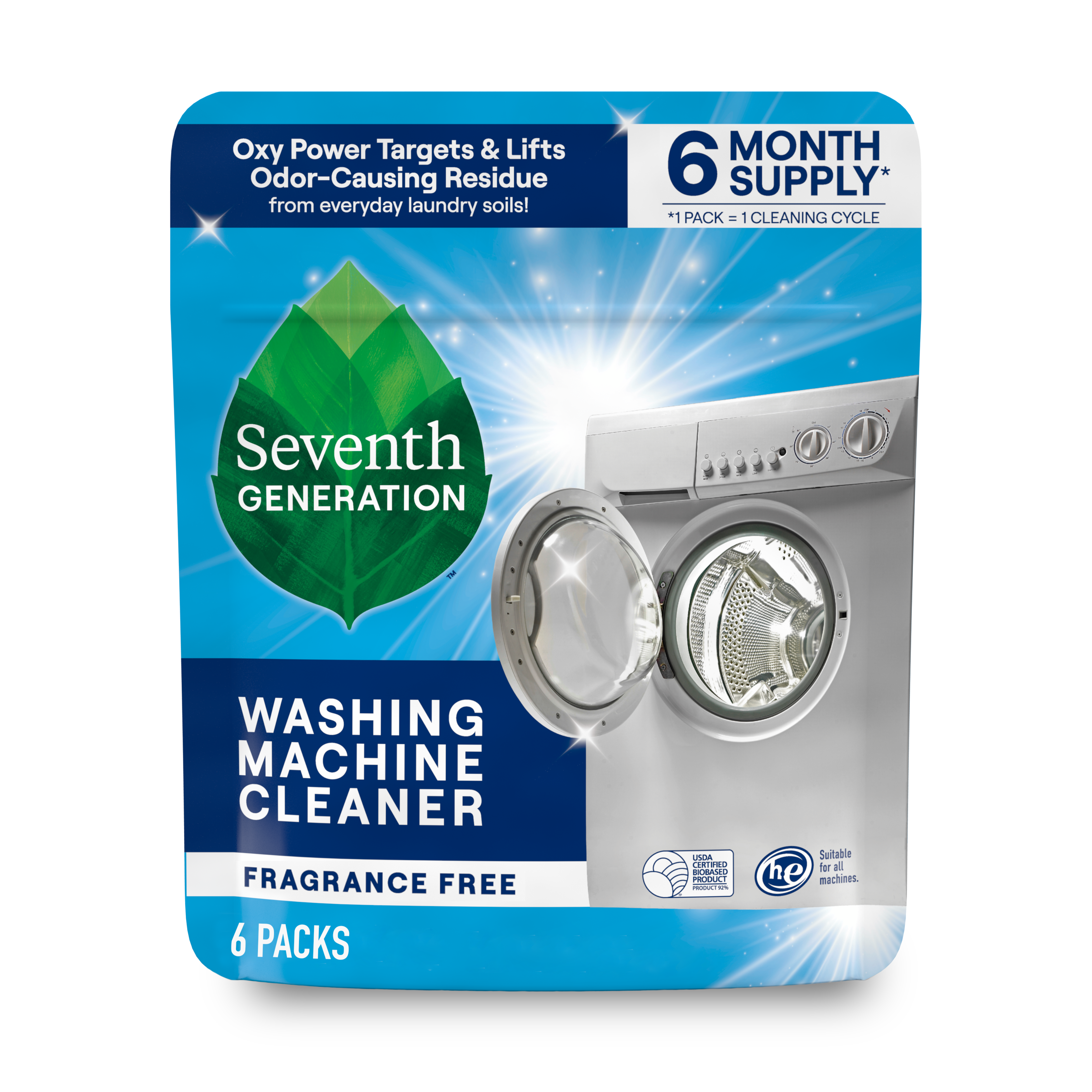 Washing Machine Cleaner - Fragrance Free | Seventh Generation