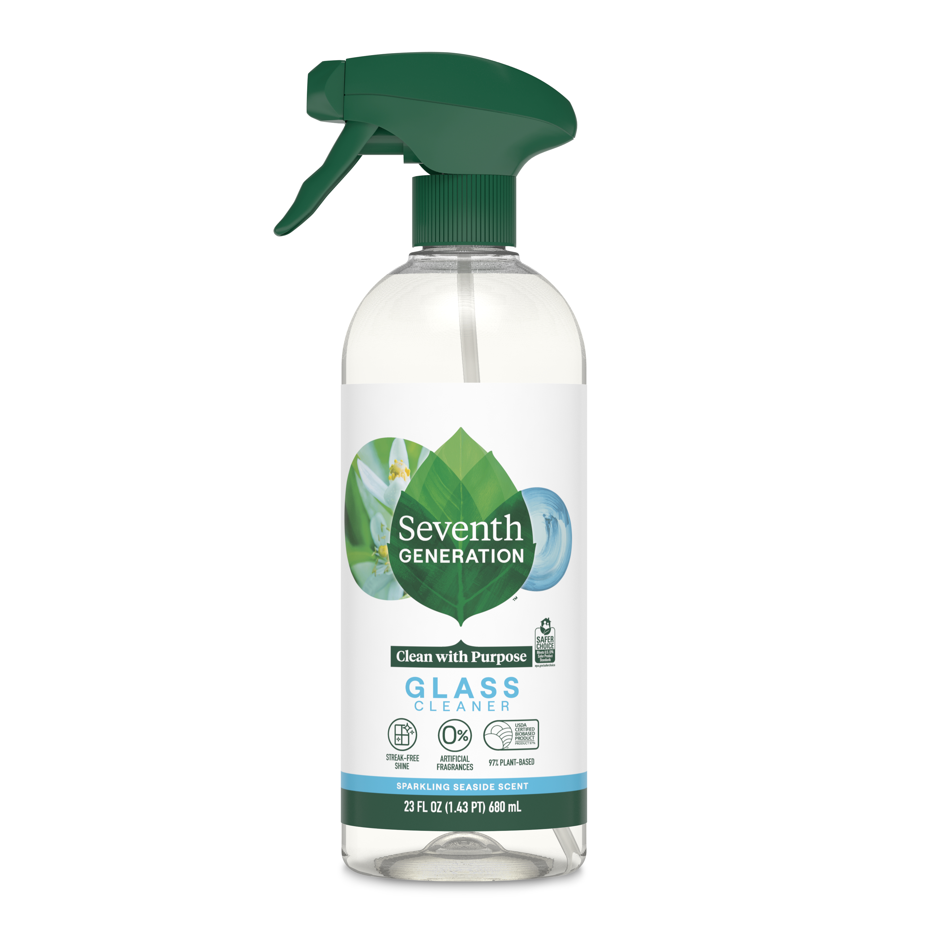 Glass Cleaner - Sparkling Seaside | Seventh Generation