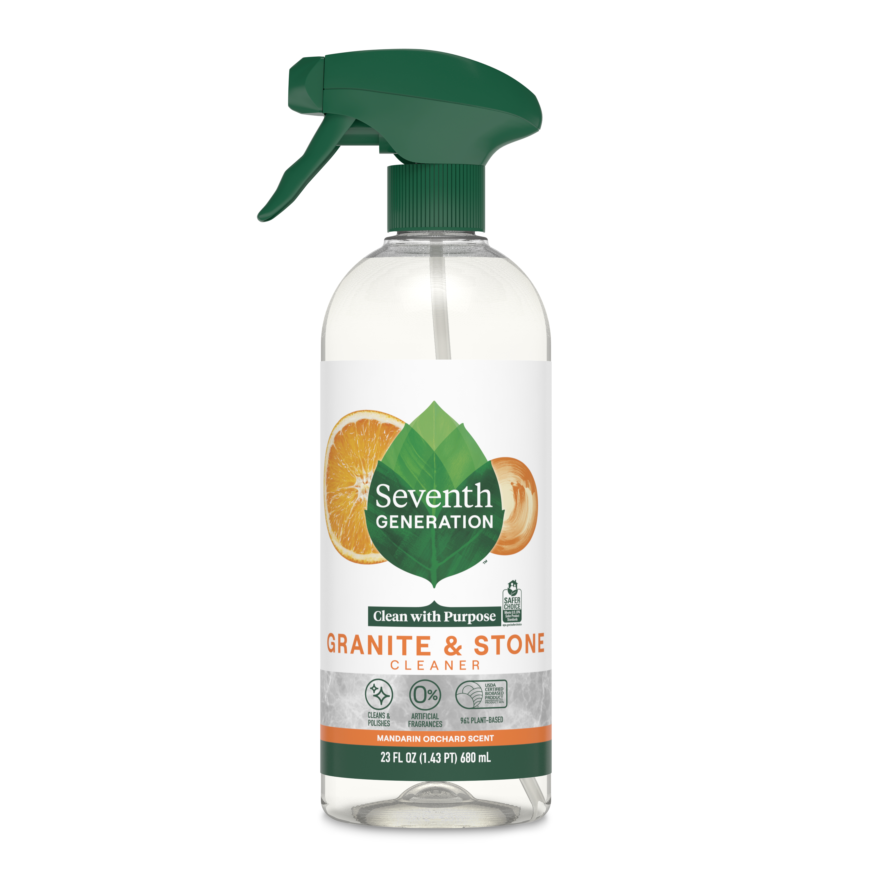 Granite & Stone Cleaner - Mandarin Orchard | Seventh Generation