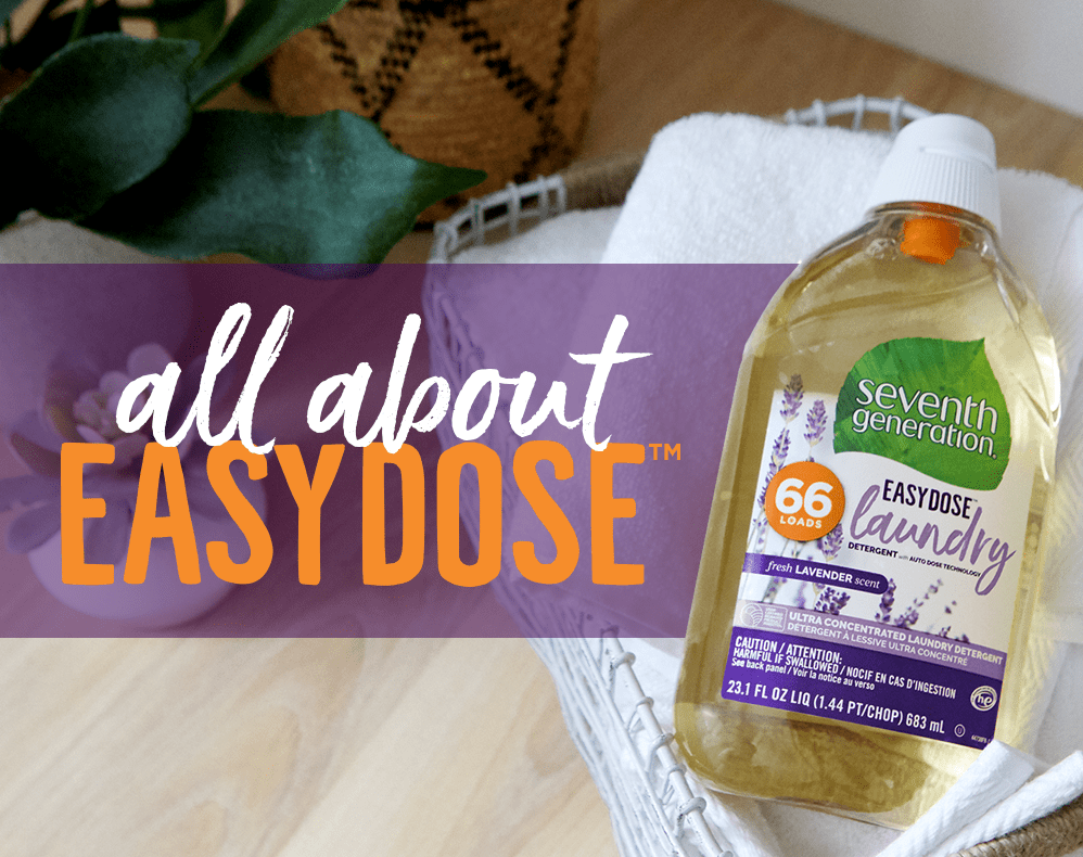 All About EasyDose Laundry Detergent Seventh Generation