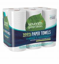 100% Recycled Paper Towels - White