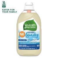 Ultra Concentrated Laundry Detergent Free and Clear Front Label - Safer For Your Family