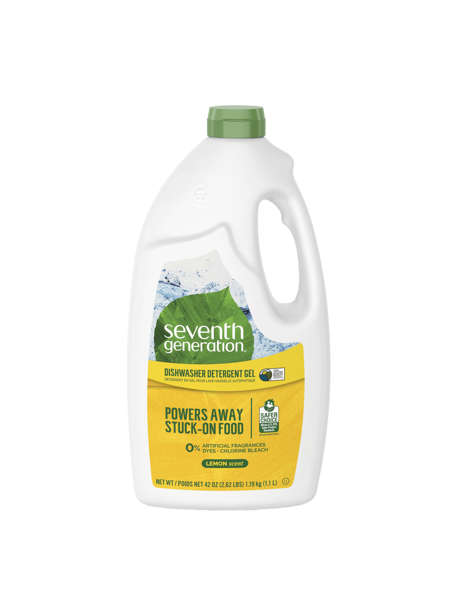 Dishwasher Detergent Gel Lemon Seventh Generation