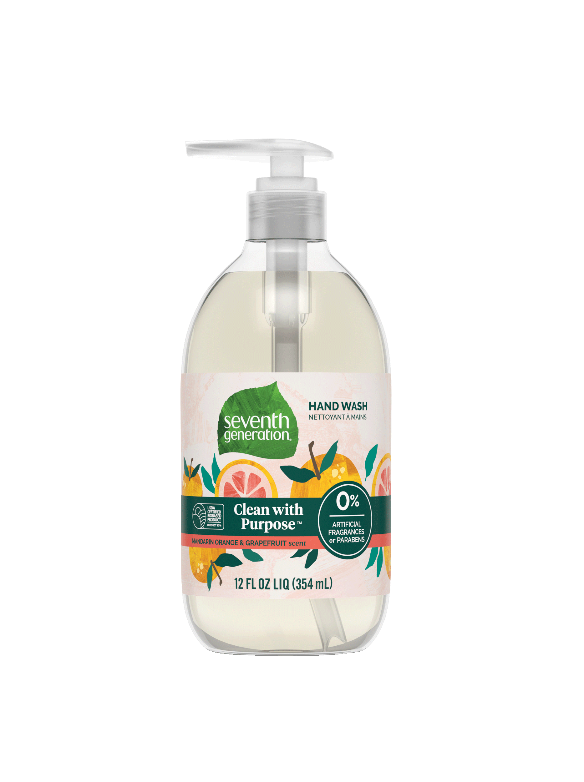 Hand Wash Mandarin Orange & Grapefruit Seventh Generation