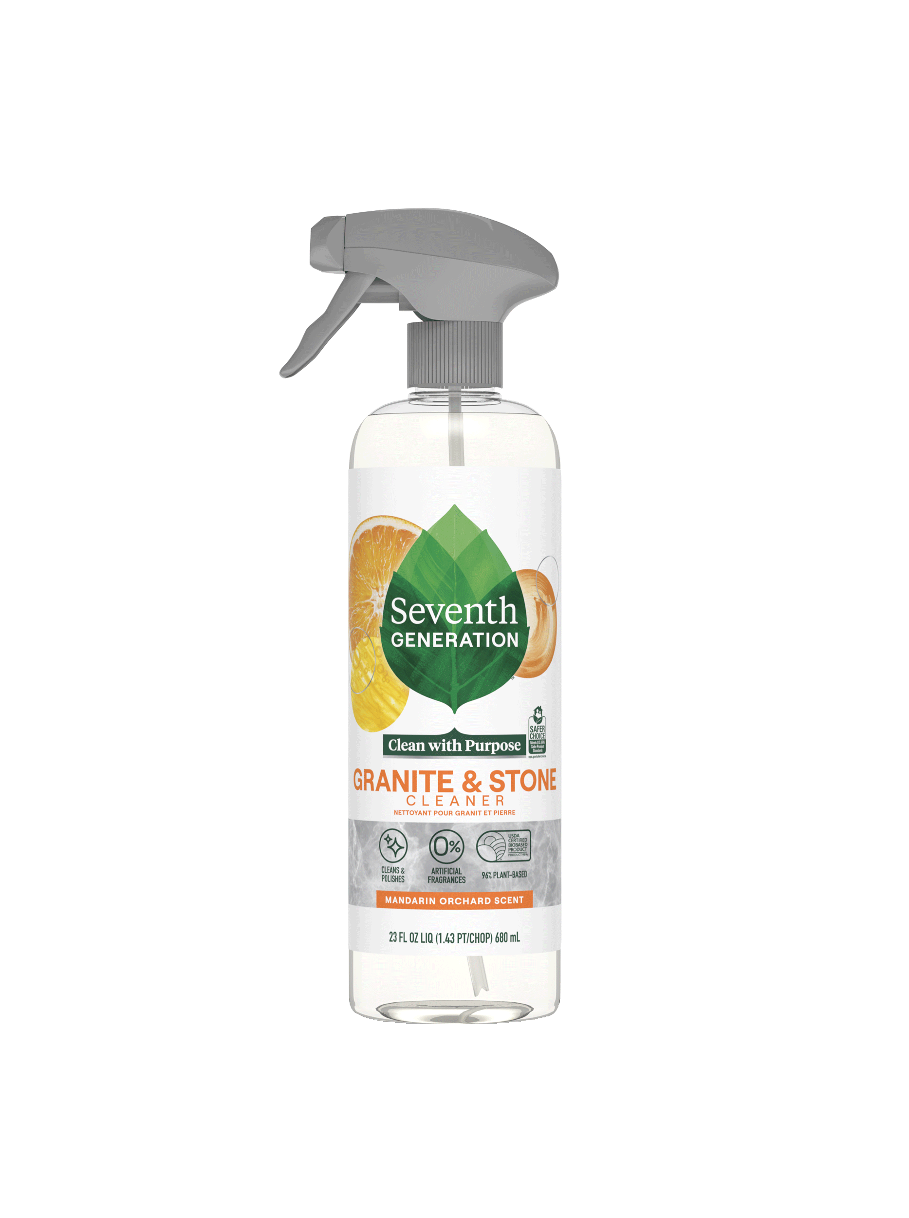 Marble, granite all-natural Green cleaner spray