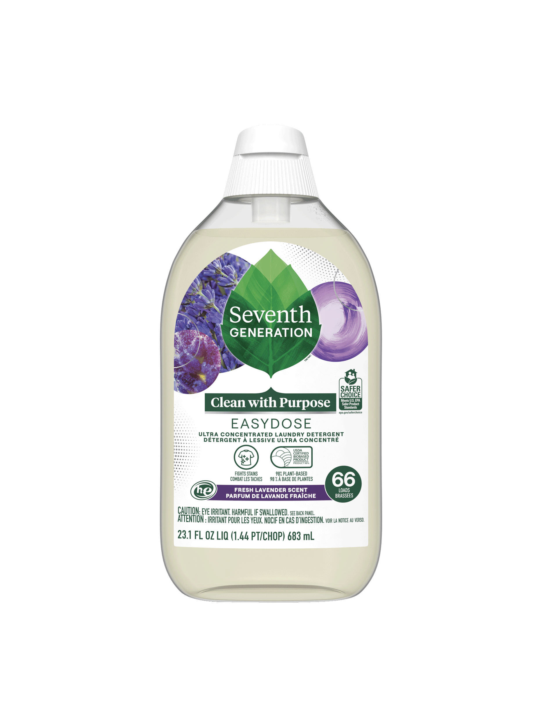 Gøre klart Fruity skrot EasyDose™ Ultra Concentrated Laundry Detergent - Fresh Lavender | Seventh  Generation