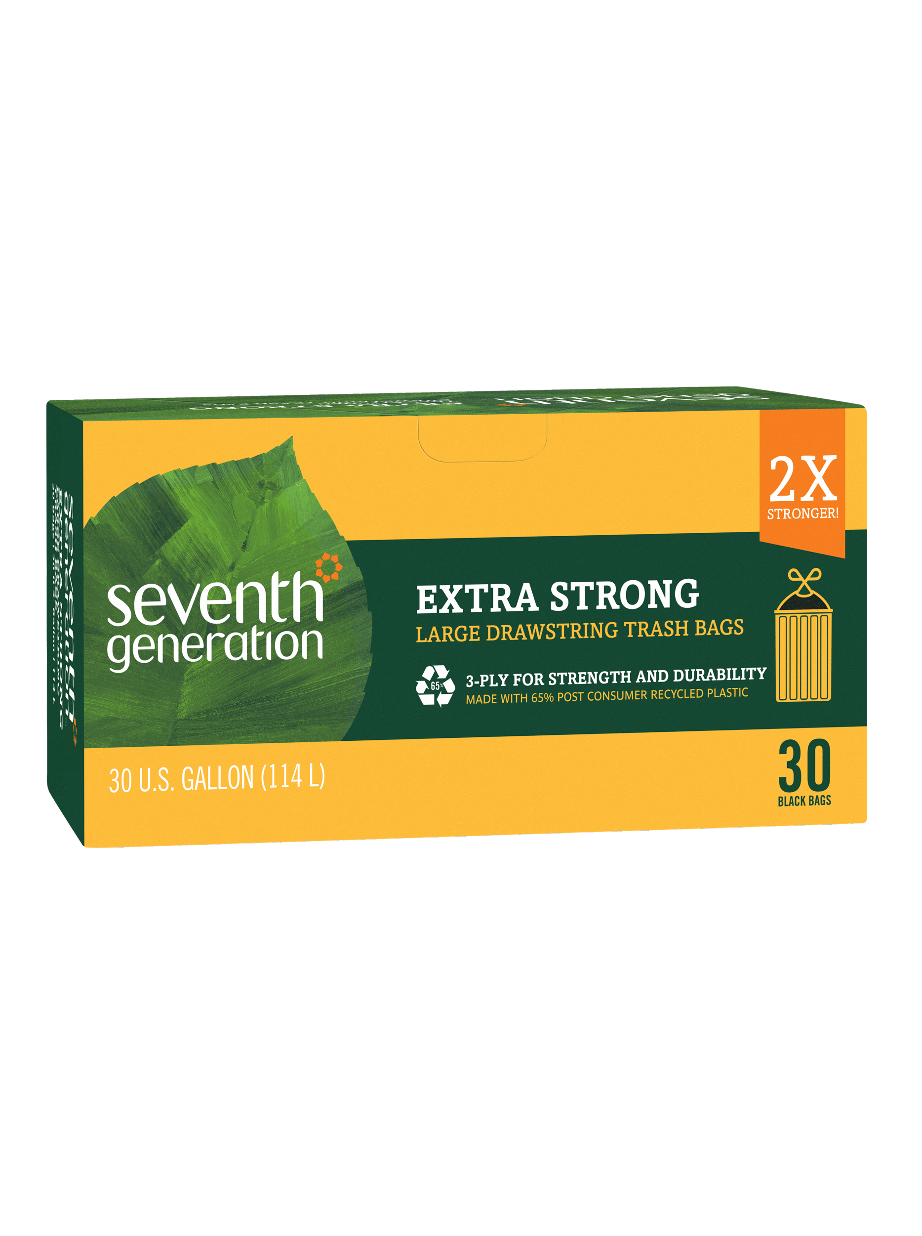 Seventh Generation Extra Strong Tall Kitchen Trash Bags - 13