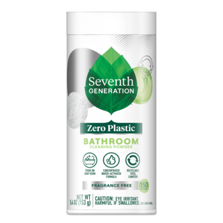 Zero Plastic Bathroom Cleaner Powder Front