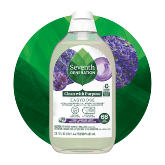 EasyDose Ultra Concentrated Laundry Detergent Front Fresh Lavender Scent