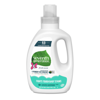 Concentrated Baby Laundry Liquid Fresh Scent - Front of Bottle