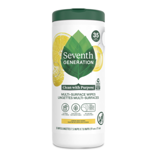 Multi-Surface Wipes - Lemon Zest Front of Package