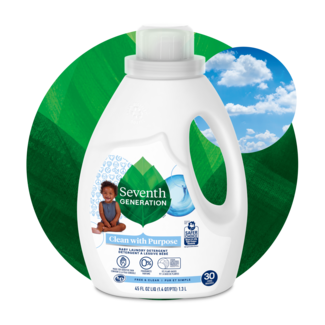 Baby Laundry Detergent Free and Clear - Front of Pack
