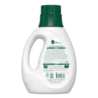 Concentrated Bay Laundry Detergent - Back of Bottle