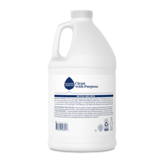 Chlorine Free Bleach Back of Bottle 2023