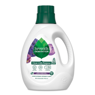 Laundry Detergent Lavender Front of Bottle 2023