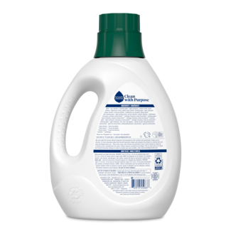 Laundry Liquid - Free and Clear Back of Bottle 2023