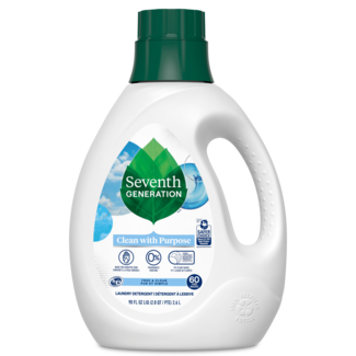 Laundry Detergent - Free and Clear Front of Bottle 2023