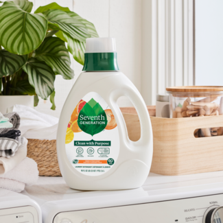 Fresh Citrus Laundry Detergent on laundry machine