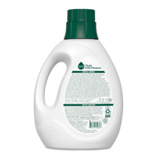 Laundry Detergent Sage and Cedar Back of Bottle 2023
