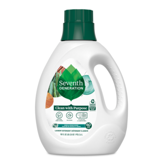 Laundry Detergent Sage and Cedar Front of Bottle 2023