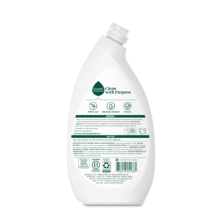 Toilet Bowl Cleaner - Mint Scent - Back of Bottle