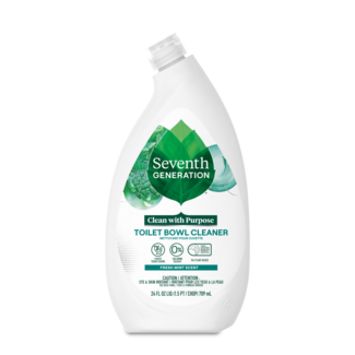 Toilet Bowl Cleaner - Mint Scent - Front of Bottle