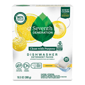 Auto Dish Packs - Lemon Scent - Front