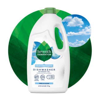 Seventh Generation Dish Soap Liquid, Chamomile & Lemon, 19 oz, Pack of 6