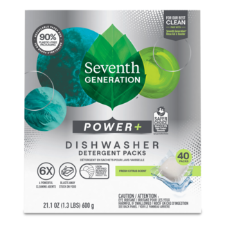 Seventh Generation Dish Soap Liquid, Chamomile & Lemon, 19 oz, Pack of 6