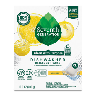 Auto Dish Packs - Lemon Scent - Front