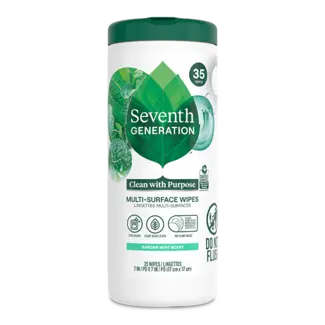 Cleaning Wipes - Garden Mint - 35ct