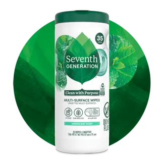 Cleaning Wipes - Garden Mint - 35ct