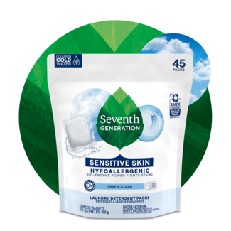 Laundry Detergent Packs - Free & Clear | 