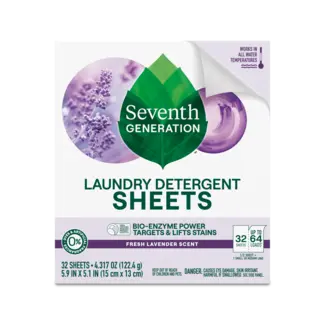 Lavender Laundry Sheets - Front of Pack