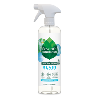 Seventh Generation Glass Cleaner - Sparkling Seaside Scent - Front of Pack