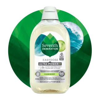 Seventh Generation EasyDose Power Plus Ultra Concentrated Laundry Detergent - Clean Scent