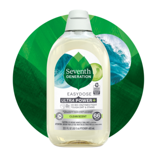 Seventh Generation EasyDose Power Plus Ultra Concentrated Laundry Detergent - Clean Scent