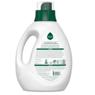 Seventh Generation Liquid Laundry Detergent - Fresh Lavender - Back of Pack