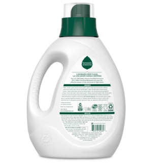 Seventh Generation Liquid Laundry Detergent - Fresh Lavender - Back of Pack