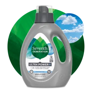 Seventh Generation Power Plus Liquid Laundry Detergent - Fragrance Free